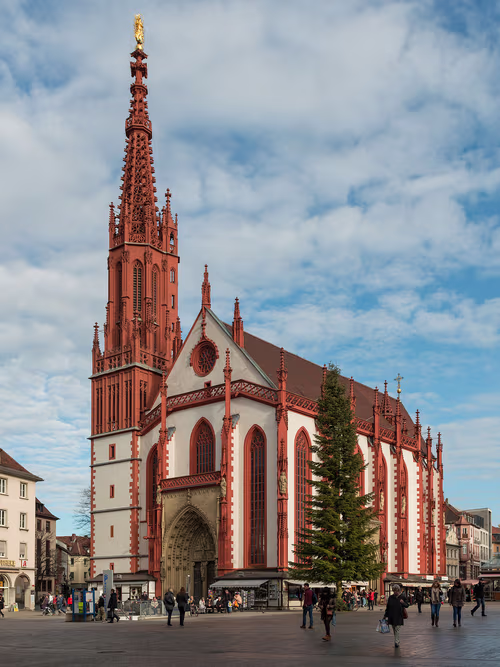 Marienkapelle in Würzburg, Station 8 auf dem selbstgeführten Stadtrundgang