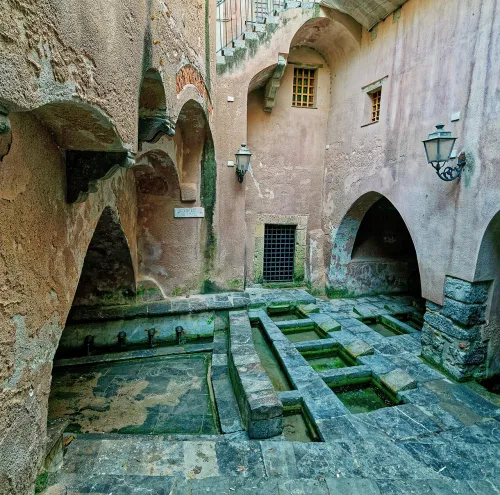 Lavatoio Medievale in Cefalu, stop 7 on the self-guided walking tour