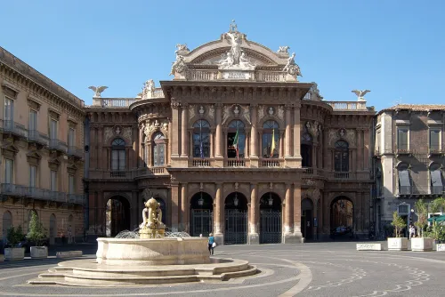 Teatro Massimo Bellini in Catania, stop 5 on the self-guided walking tour
