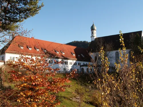 Franziskanerkloster in Fussen, stop 4 on the self-guided walking tour