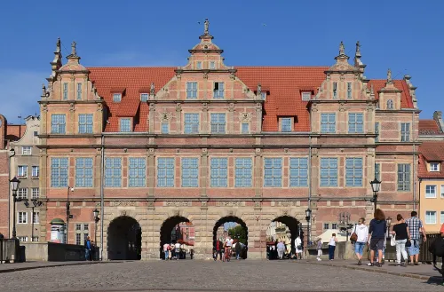Green Gate in Gdansk, stop 6 on the self-guided walking tour