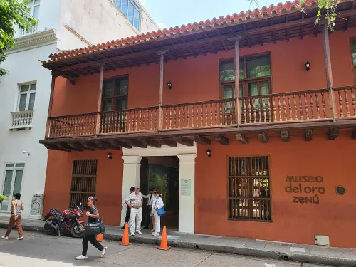 Museo del Oro Zenú i Cartagena de Indias, stopp 4 på den självguidade promenadturen