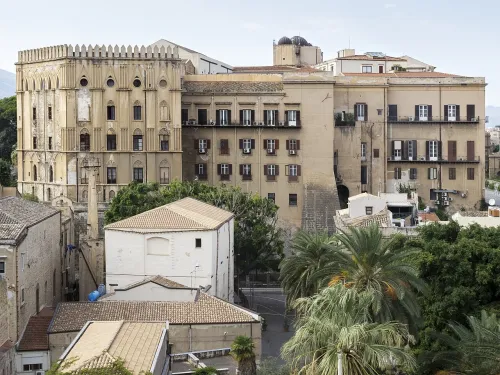 Norman Palace in Palermo, stop 1 on the self-guided walking tour
