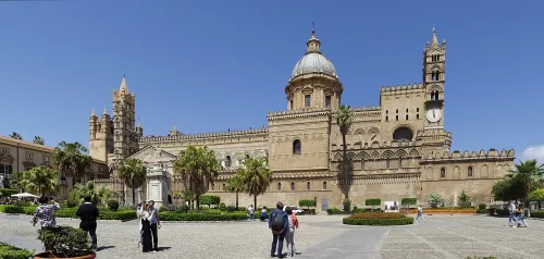 Palermo Cathedral, stop 3 on the self-guided walking tour