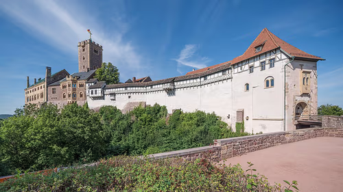 Wartburg in Eisenach, Station 7 auf dem selbstgeführten Stadtrundgang