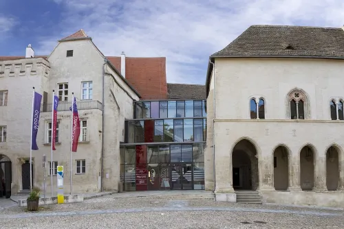 Gozzoburg in Krems, stop 2 on the self-guided walking tour
