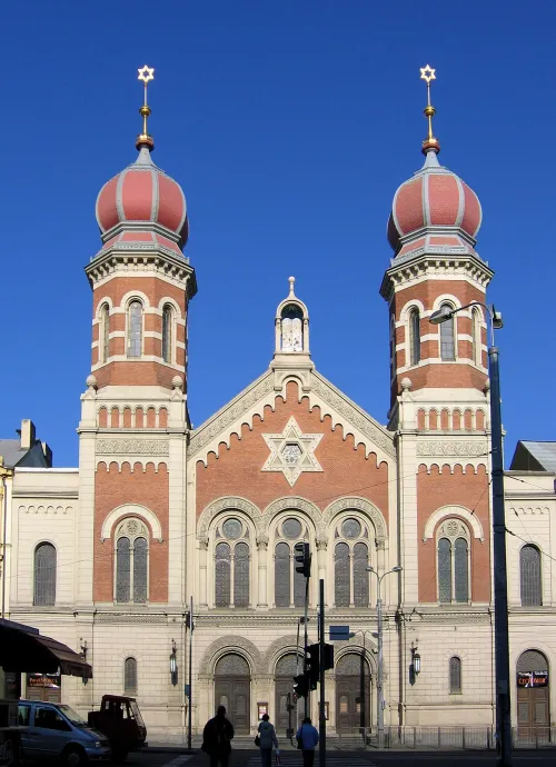 Große Synagoge in Plzen, stop 11 on the self-guided walking tour