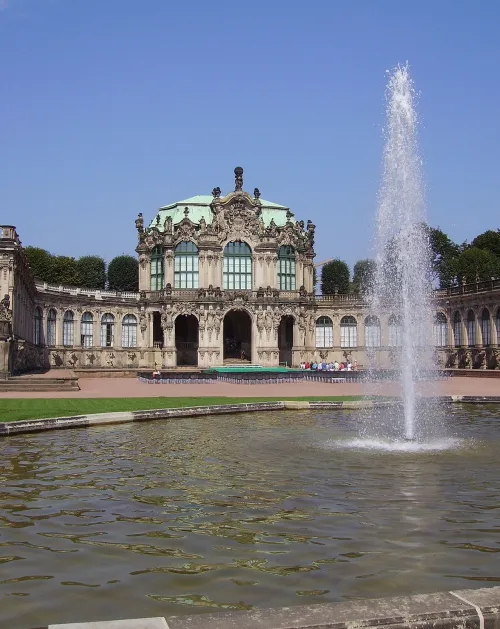 Zwinger in Dresden, stop 8 on the self-guided walking tour