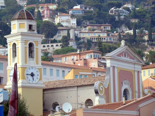 Eglise Saint-Michel in Villefranche Sur Mer, stop 2 on the self-guided walking tour
