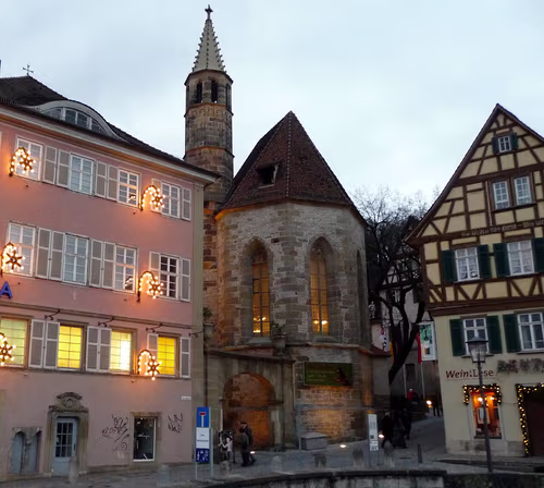 Johanniterkirche in Schwäbisch Hall, Station 3 auf dem selbstgeführten Stadtrundgang