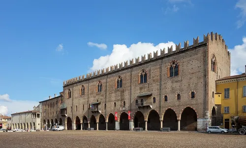 Ducal Palace in Mantua, stop 9 on the self-guided walking tour