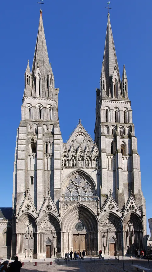 Notre-Dame Cathedral of Bayeux, stop 7 on the self-guided walking tour