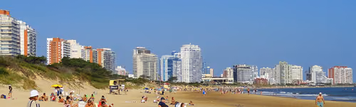 Playa Mansa a Punta del Este, tappa 3 della visita a piedi autoguidata