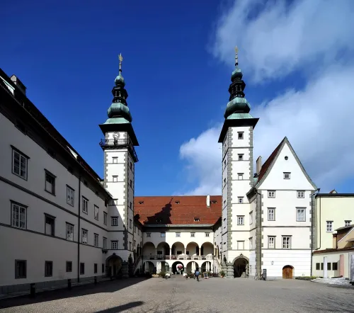 Landhaus in Klagenfurt, stop 3 on the self-guided walking tour