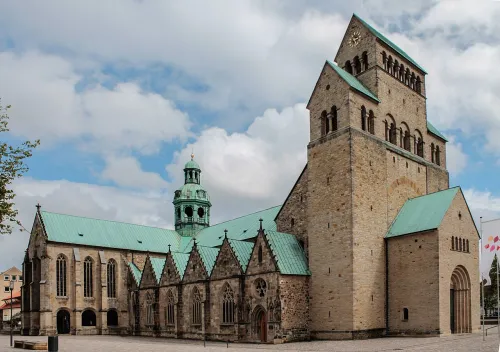 Hildesheim Cathedral, stop 1 on the self-guided walking tour