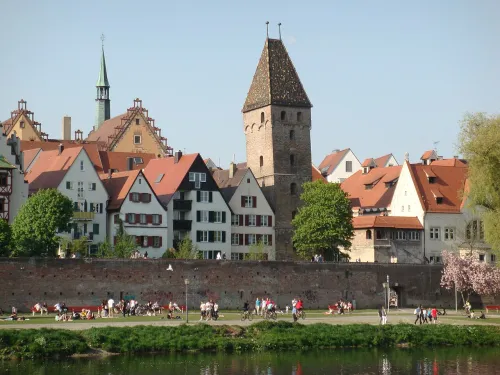 Metzgerturm in Ulm, stop 5 on the self-guided walking tour