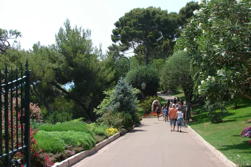 Saint-Martin Gardens in Monaco, stop 4 on the self-guided walking tour