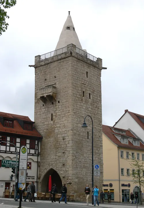 Johannistor in Jena, stop 8 on the self-guided walking tour