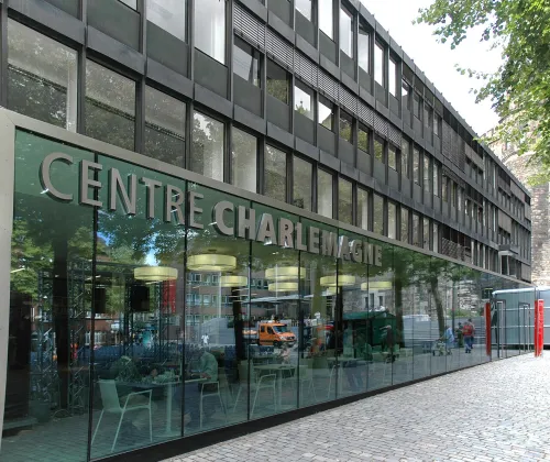 Centre Charlemagne in Aachen, stop 6 on the self-guided walking tour