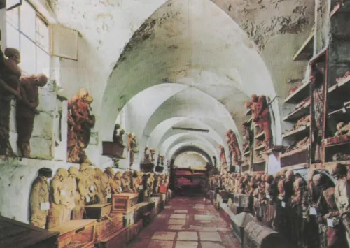 Capuchin Catacombs in Palermo, stop 11 on the self-guided walking tour
