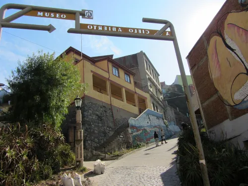 Museo a Cielo Abierto de Valparaíso, stop 9 på den selvguidede vandretur