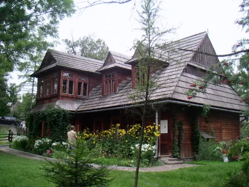 Villa Atma - Karol Szymanowski Museum in Zakopane, stop 2 on the self-guided walking tour