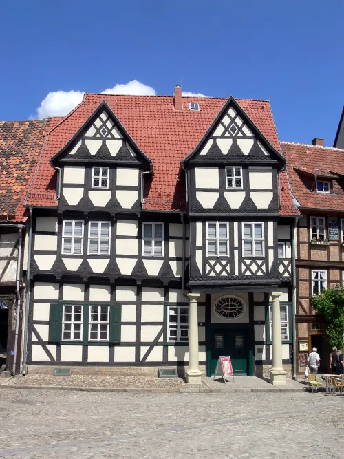Klopstockhaus in Quedlinburg, Station 9 auf dem selbstgeführten Stadtrundgang