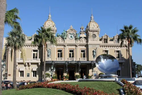 Casino de Monte-Carlo in Monaco, stop 1 on the self-guided walking tour
