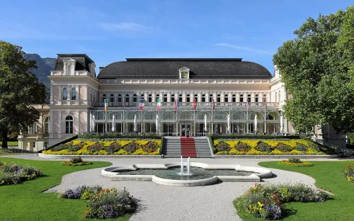 Kongress & Theaterhaus in Bad Ischl, stop 3 on the self-guided walking tour