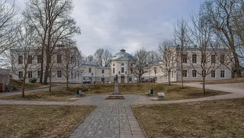 Old Anatomical Theatre in Tartu, stop 3 on the self-guided walking tour
