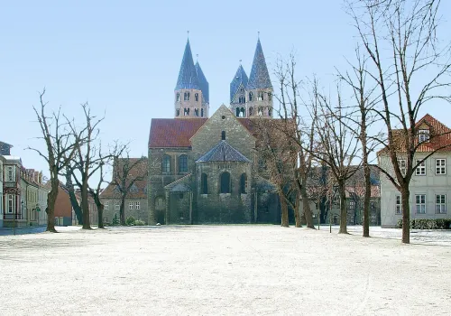 Liebfrauenkirche in Halberstadt, stop 6 on the self-guided walking tour