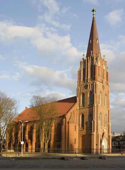 St. Anne's Church in Liepaja, stop 2 on the self-guided walking tour