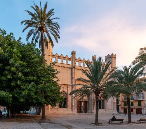 Passeig des Born in Palma, stop 7 on the self-guided walking tour