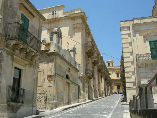 Palazzo Nicolaci di Villadorata in Noto, stop 8 on the self-guided walking tour