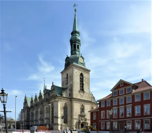 Marienkirche in Wolfenbüttel, Station 5 auf dem selbstgeführten Stadtrundgang