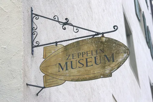 Zeppelin-Museum in Meersburg, stop 5 on the self-guided walking tour