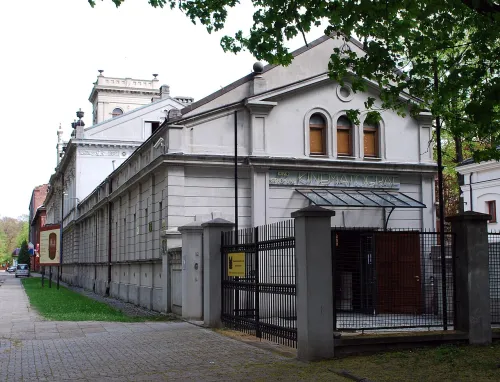 Museum of Cinematography in Lodz, stop 6 on the self-guided walking tour