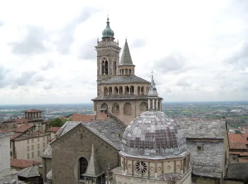 Basilica di Santa Maria Maggiore in Bergamo, stop 7 on the self-guided walking tour