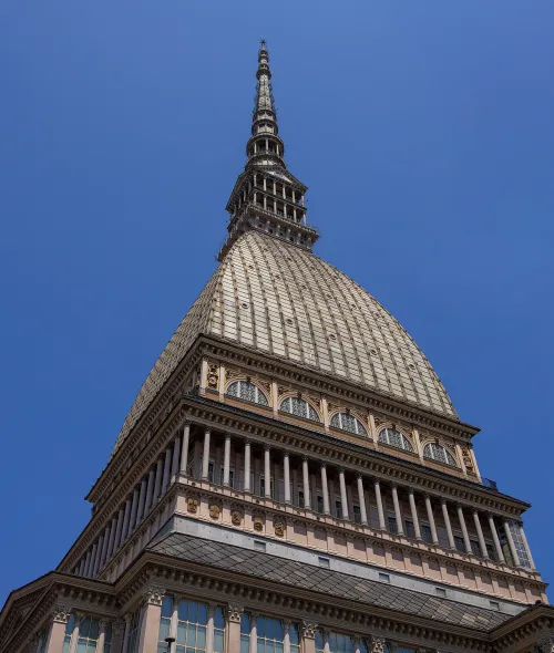 Mole Antonelliana in Turin, stop 9 on the self-guided walking tour