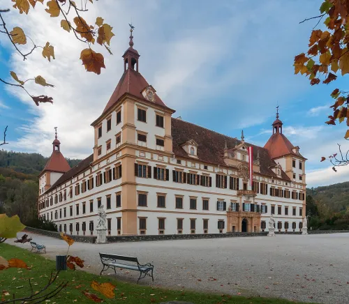 Schloss Eggenberg in Graz, stop 2 on the self-guided walking tour