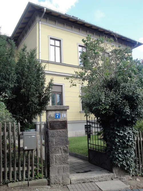 Ernst-Haeckel-Haus in Jena, stop 4 on the self-guided walking tour