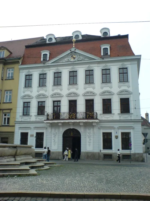 Schaezlerpalais in Augsburg, stop 4 on the self-guided walking tour