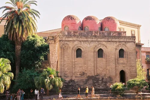 San Cataldo Church in Palermo, stop 5 on the self-guided walking tour