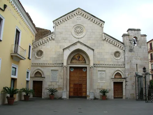 Sorrento Cathedral, stop 5 on the self-guided walking tour