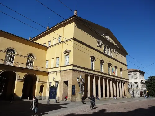Teatro Regio di Parma, stop 2 on the self-guided walking tour