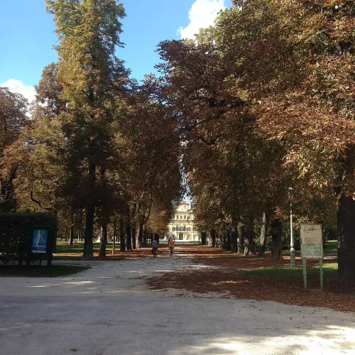 Parco Ducale in Parma, stop 1 on the self-guided walking tour