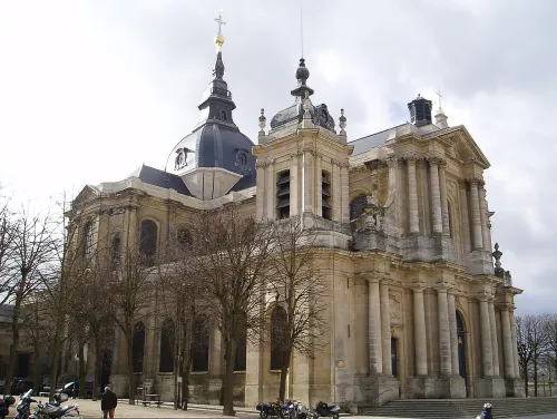 Versailles Cathedral Saint-Louis, stop 10 on the self-guided walking tour