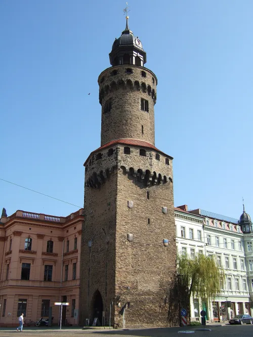 Reichenbacher Turm in Gorlitz, stop 10 on the self-guided walking tour