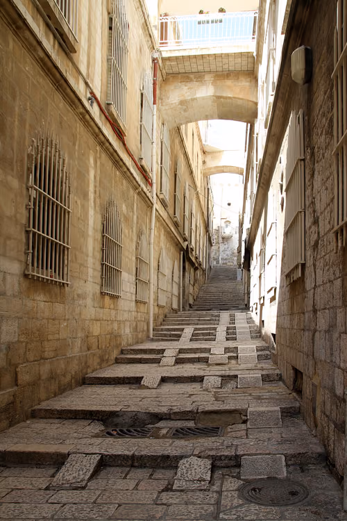 Via Dolorosa i Jerusalem, stop 2 på den selvguidede vandretur