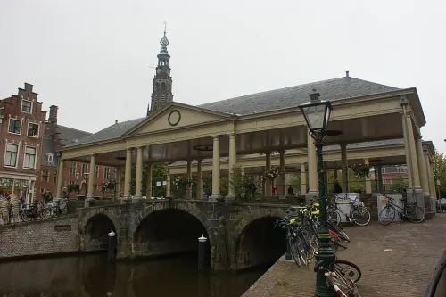 Koornbrug in Leiden, stop 7 on the self-guided walking tour